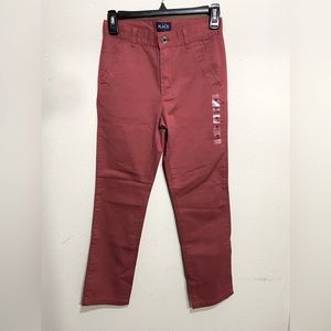 Children Place Boy’s Size 10 Skinny Rust Color Khakis/ Adjustable waist NWT